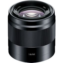 Sony E 50mm f/1.8 OSS Lens (Black)