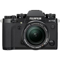 Fujifilm X-T3 Mirrorless Digital Camera with 18-55mm Lens ( Black )
