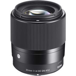 Sigma 30mm f/1.4 DC DN Contemporary Lens for Sony E