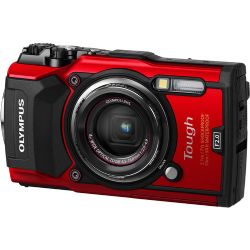 Olympus Tough TG-5 Digital Camera (Red)