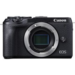 Canon EOS M6 Mark II Mirrorless Digital Camera (Black, Body Only)