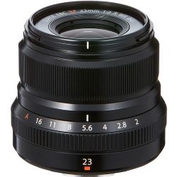 FUJIFILM XF 23mm f/2 R WR Lens (Black)