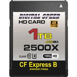 Digital Speed 2500X 1TB PRO CFexpress Card Type B