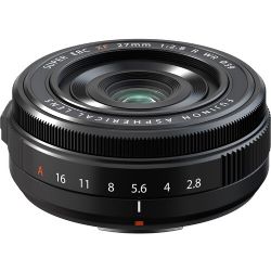 FUJIFILM XF 27mm f/2.8 R WR Lens Retail Kit