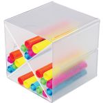 Deflecto Cube W X Divider Clear