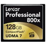 Lexar 128GB CompactFlash Memory Card Professional 800x